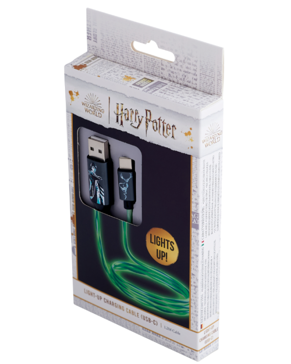 Дополнительное изображение книги «Lazerbuilt Harry Potter Patronus Провод USB / USB-C / 10W»