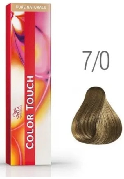 Wella Professionals Color Touch Pure Naturals 7/0 Краска Для Волос 60 ml