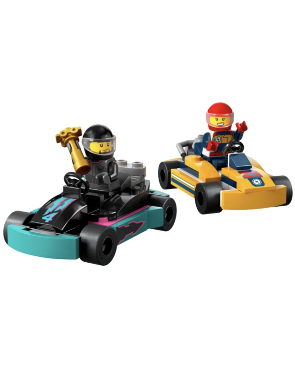 LEGO 60400 Go-Karts and Race Drivers Конструктор