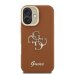 Guess PU Grained 4G Logo Stand Camera Frame Case Чехол для Apple iPhone 16