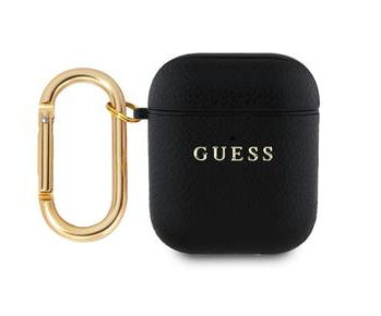 Guess PU Grained Classic Logo Case Чехол для наушников Apple AirPods 1/2