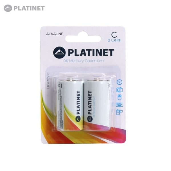 Platinet C 2 LR14 1.5V Alkaline Батарейки (2шт.)