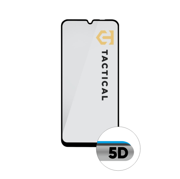 Tactical Glass Shield 5D Защитное стекло для Samsung Galaxy A14 4G/5G / чёрный
