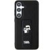 Karl Lagerfeld Gripstand Saffiano Karl&Choupette Pins for Samsung Galaxy S24 Ultra (KLHCS24LGSAKCPK)