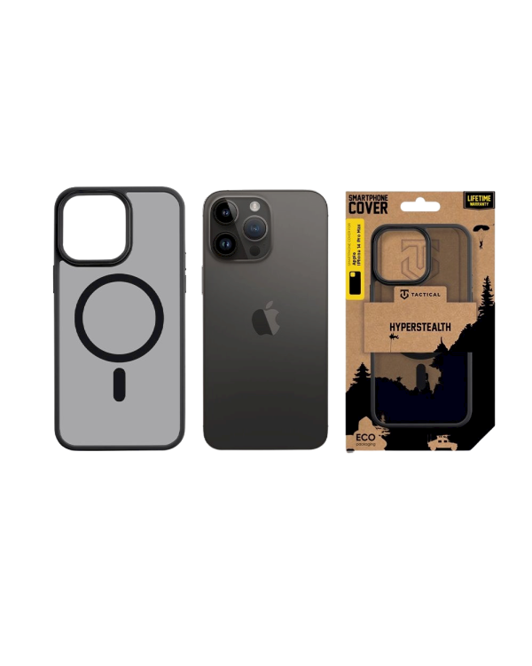 Дополнительное изображение книги «Tactical MagForce Hyperstealth Cover Защитный чехол для iPhone 14 Pro Max / асфальт»