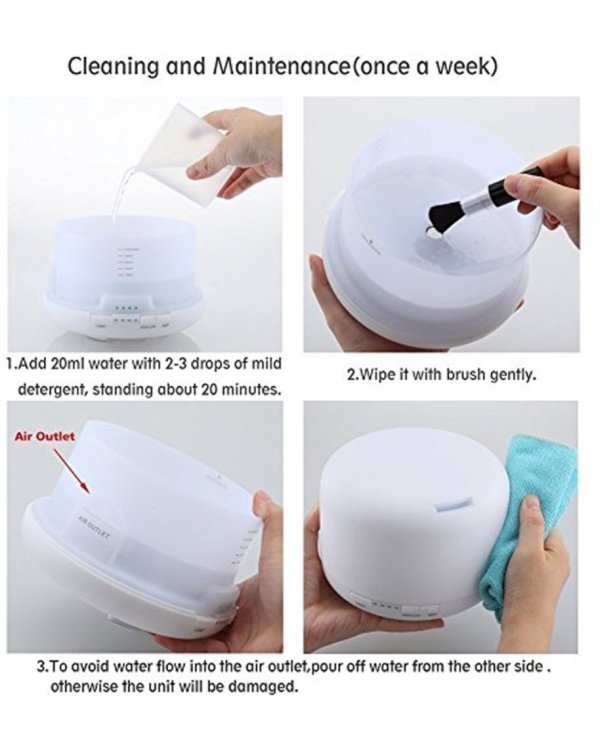 Дополнительное изображение книги «Platinet PDLAD12 Aroma Увлажнитель и ионизатор воздуха»