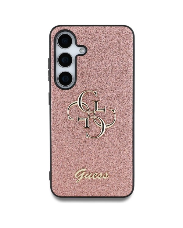Guess Fixed Glitter Big 4G Case Защитный Чехол для Samsung Galaxy S25