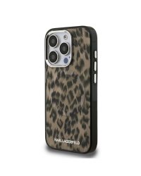 Karl Lagerfeld IML Leopard MagSafe Case Чехол для Apple iPhone 15 Pro Max