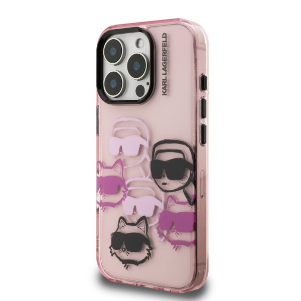 Karl Lagerfeld IML Multi K&CH Heads Case Чехол для Apple iPhone 16 Pro Max