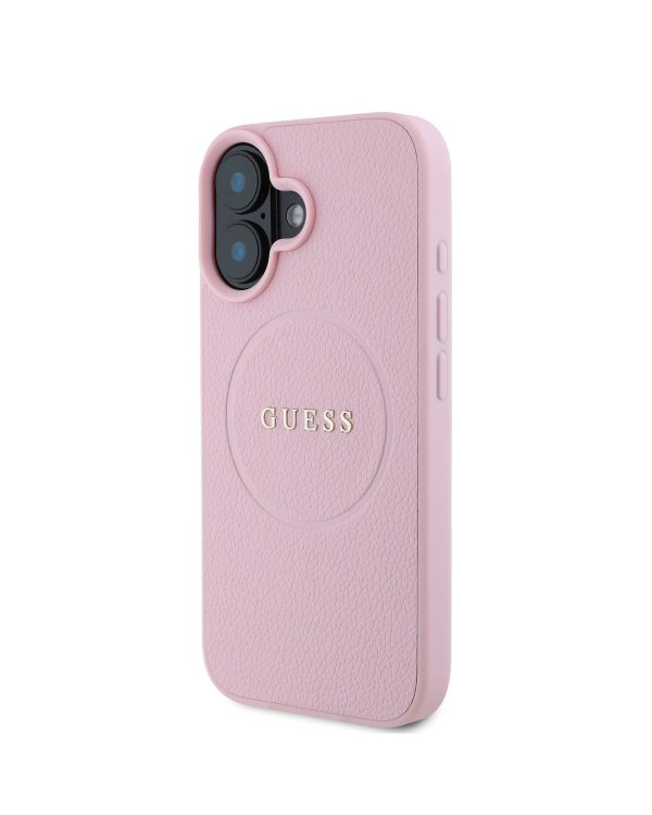 Guess PU Grained Classic Logo MagSafe Case Чехол для Apple iPhone 16