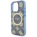 Guess IML Peony On 4G Background MagSafe Защитный Чехол для Apple iPhone 16 Pro Max