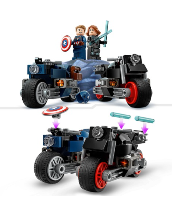 LEGO 76260 Black Widow & Captain America Motorcycles Конструктор