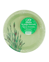 Go Green Бумажные Tарелки 18см 10шт