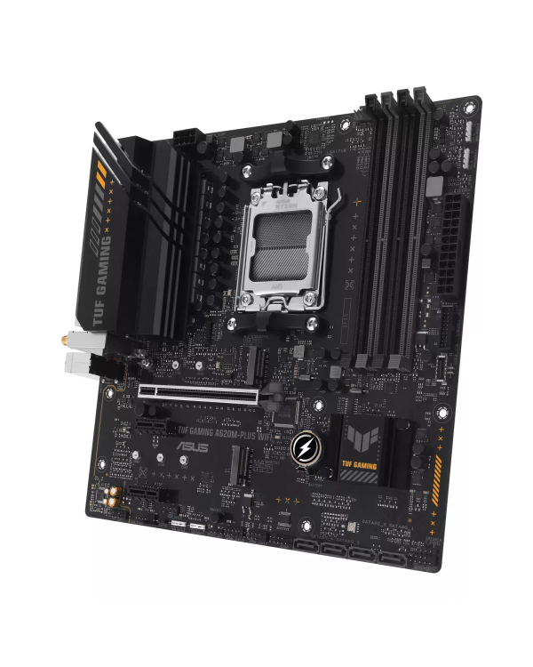 Asus TUF Gaming A620M-PLUS WIFI Материнская плата AMD A620 / Socket AM5 / Micro-ATX / Wi-Fi