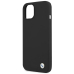 BMW BMHCP13SSILBK Hardcase Silicone Силиконовый защитный чехол для телефона Apple iPhone 13 Mini