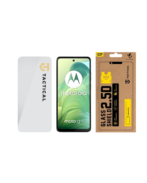 Tactical Glass Shield 2.5D Защитное стекло для Motorola Moto G04 / прозрачный