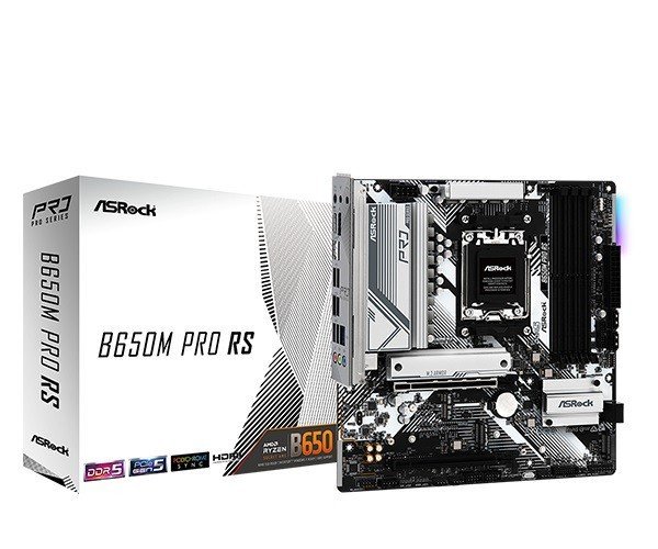 ASRock B650M PRO RS Материнская плата mATX / AMD AM5