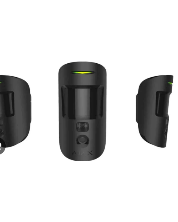 Ajax MotionCam Черный Датчик Движения с Фотоверификацией