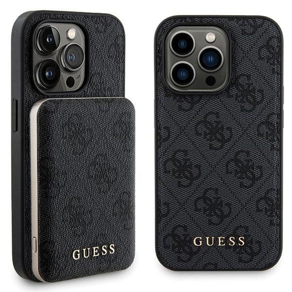Guess GUBPM5P14L4GEMGK Чехол + Повер Банк для Apple iPhone 14 Pro
