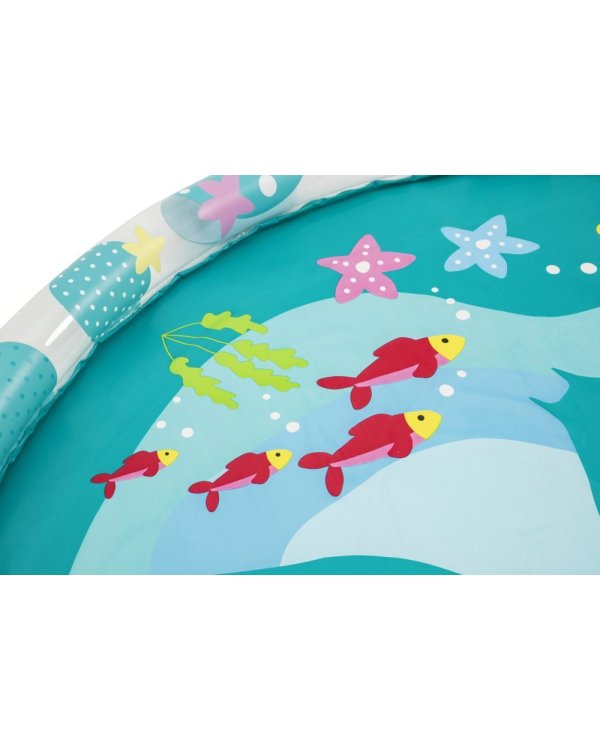 BESTWAY 52487 Надувной детский бассейн с фонтаном для детей 165 cm