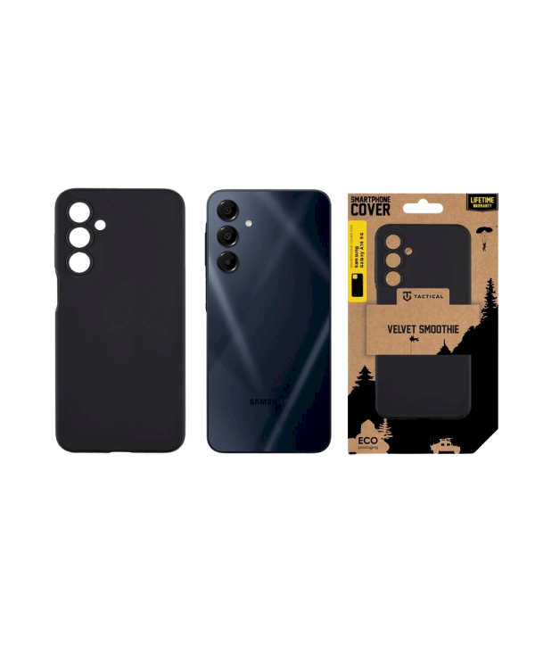 Tactical Velvet Smoothie Cover Защитный чехол для Samsung Galaxy A16 4G/5G / асфальтовый