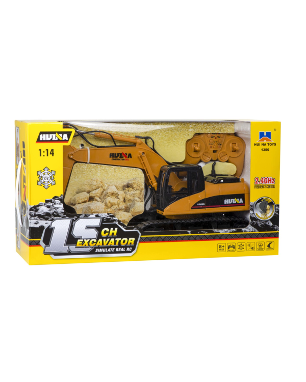 H-Toys R/C 1350 Игрушечный Экскаватор 15CH / 2.4GHz / 1:14