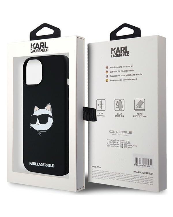 Karl Lagerfeld KLHMP15SSCHPPLK Чехол для Apple iPhone 15 / 14 / 13