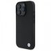 BMW Sign Leather Diamond Metal Logo MagSafe Чехол для Apple iPhone 16 Pro