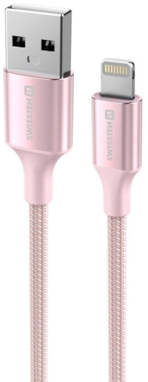 Swissten Textile II USB - Lightning кабель для передачи данных и зарядки 1.5m