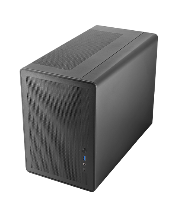 Mars Gaming MCXPS mATX Ultra-Compact Gaming PC Case with MESH & Glass Panel