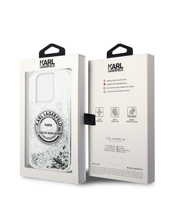Karl Lagerfeld KLHCP14LLCRSGRS Чехол для Apple iPhone 14 Pro