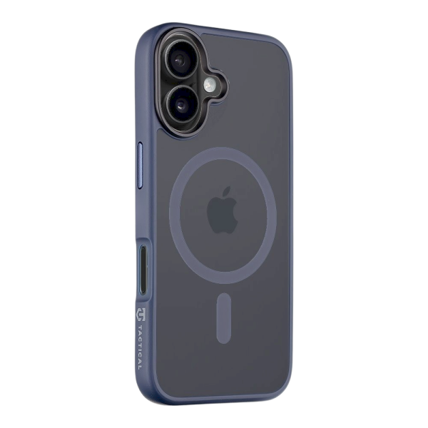 Обложка книги «Tactical MagForce Hyperstealth Cover Защитный чехол для iPhone 16 / тёмно-синий»