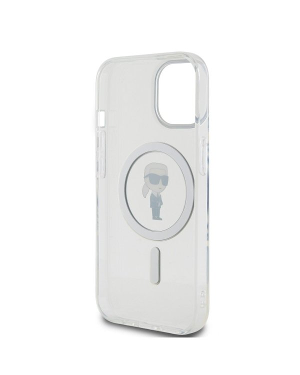 Karl Lagerfeld IML Ikonik MagSafe Case Защитный чехол для iPhone 15 / прозрачный