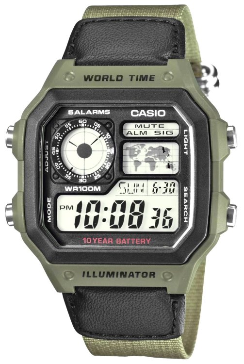 CASIO AE-1200WHB-3BVDF Мужские часы