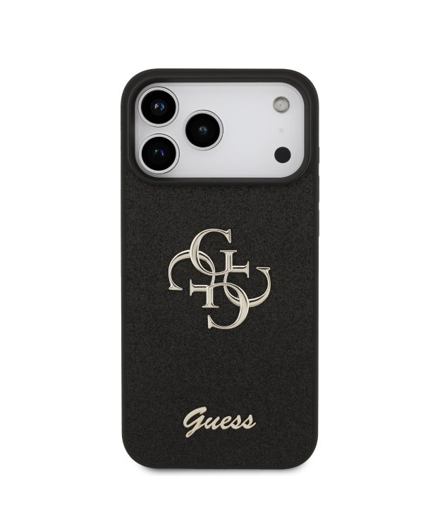 Дополнительное изображение книги «Guess PU Fixed Glitter 4G Metal Logo Case Чехол для Apple iPhone 17 Pro Max»