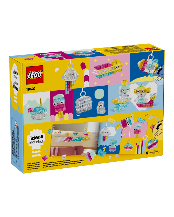 LEGO 11040 Classic Прозрачные кирпичики Конструктор