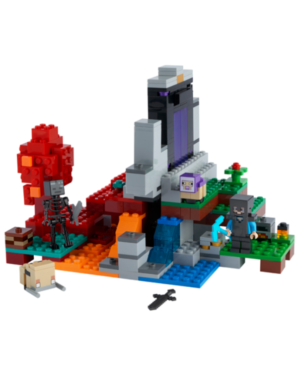 LEGO 21172 Minecraft The Broken Portal Конструктор