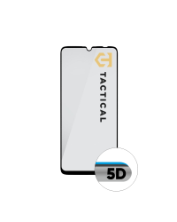 Tactical Glass Shield 5D Защитное стекло для Realme Note 60 4G / чёрный