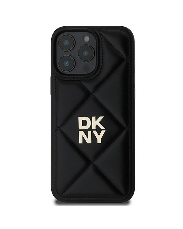 DKNY Quilted Stack Logo Защитный Чехол для Apple iPhone 16 Pro