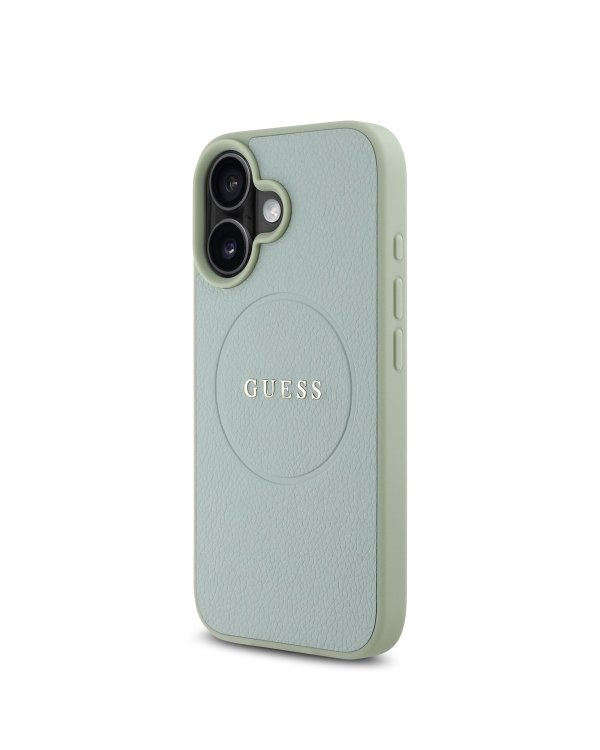 Guess PU Grained Classic Logo MagSafe Case Чехол для Apple iPhone 16