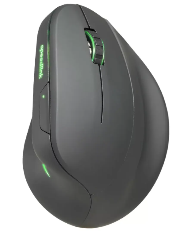SpeedLink SL-630026-BK с возможностью подзарядки Вертикальная мышь