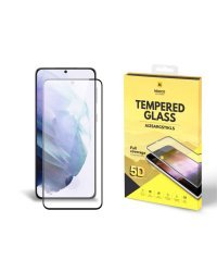 Mocco Full Glue 5D Signature Edition Tempered Glass Защитное стекло для экрана Samsung Galaxy S21 Черное