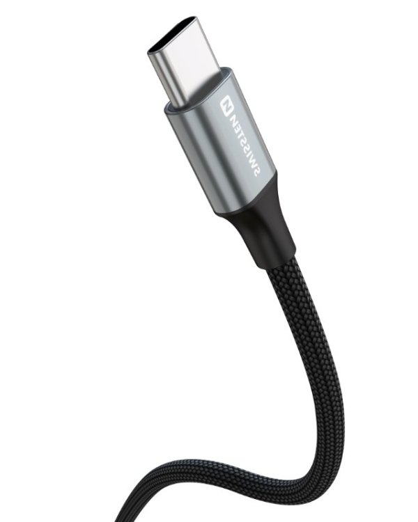 Swissten Textile II USB - USB-C Kабель для передачи данных и зарядки 1.5m