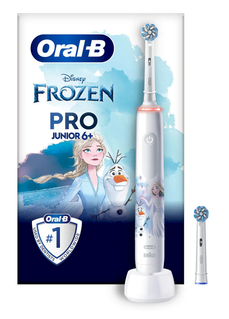 Oral-B PRO Junior Frozen Электрическая Зубная Щётка Для Детей Белая