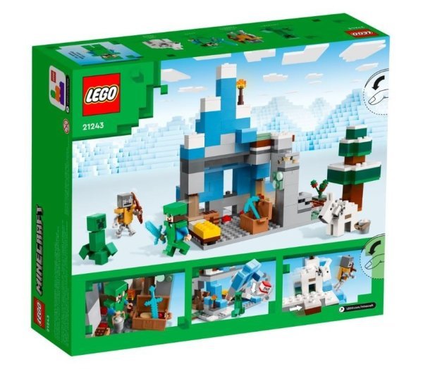 LEGO 21243 Minecraft The Frozen Peaks Конструктор