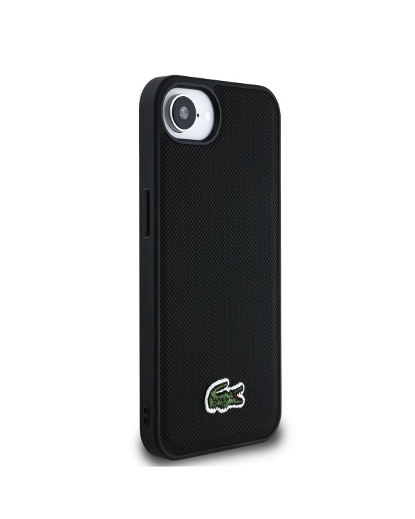 Lacoste Iconic Petit Pique Woven Logo MagSafe Case Чехол для Apple iPhone 16e