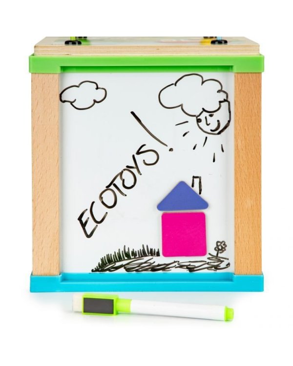 Дополнительное изображение книги «EcoToys 5в1 Сортировщик и лабиринты»