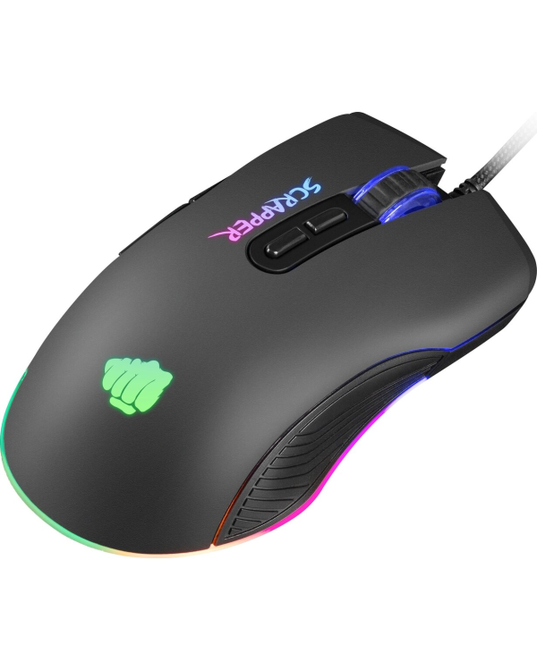 Fury Scrapper Gaming Проводная игровая мышь 6400 DPI