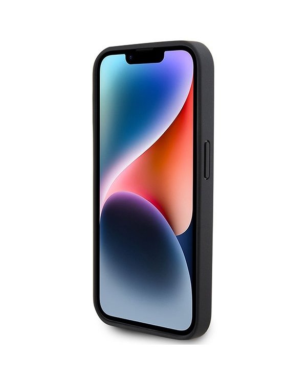 AMG Leather Debossed Lines Back Case Защитный Чехол для Apple iPhone 15 Pro