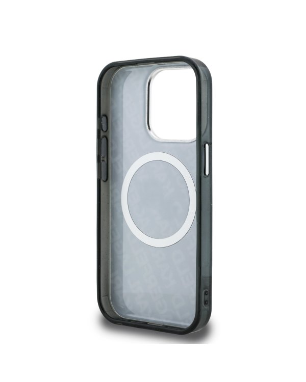 Karl Lagerfeld IML K&CH Heads Repeated Logo MagSafe Case Чехол для Apple iPhone 15 Pro Max
